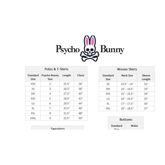 Dark Grey Men's Psycho Bunny Pima Cotton T-Shirt 4/S - Picture 6 of 6